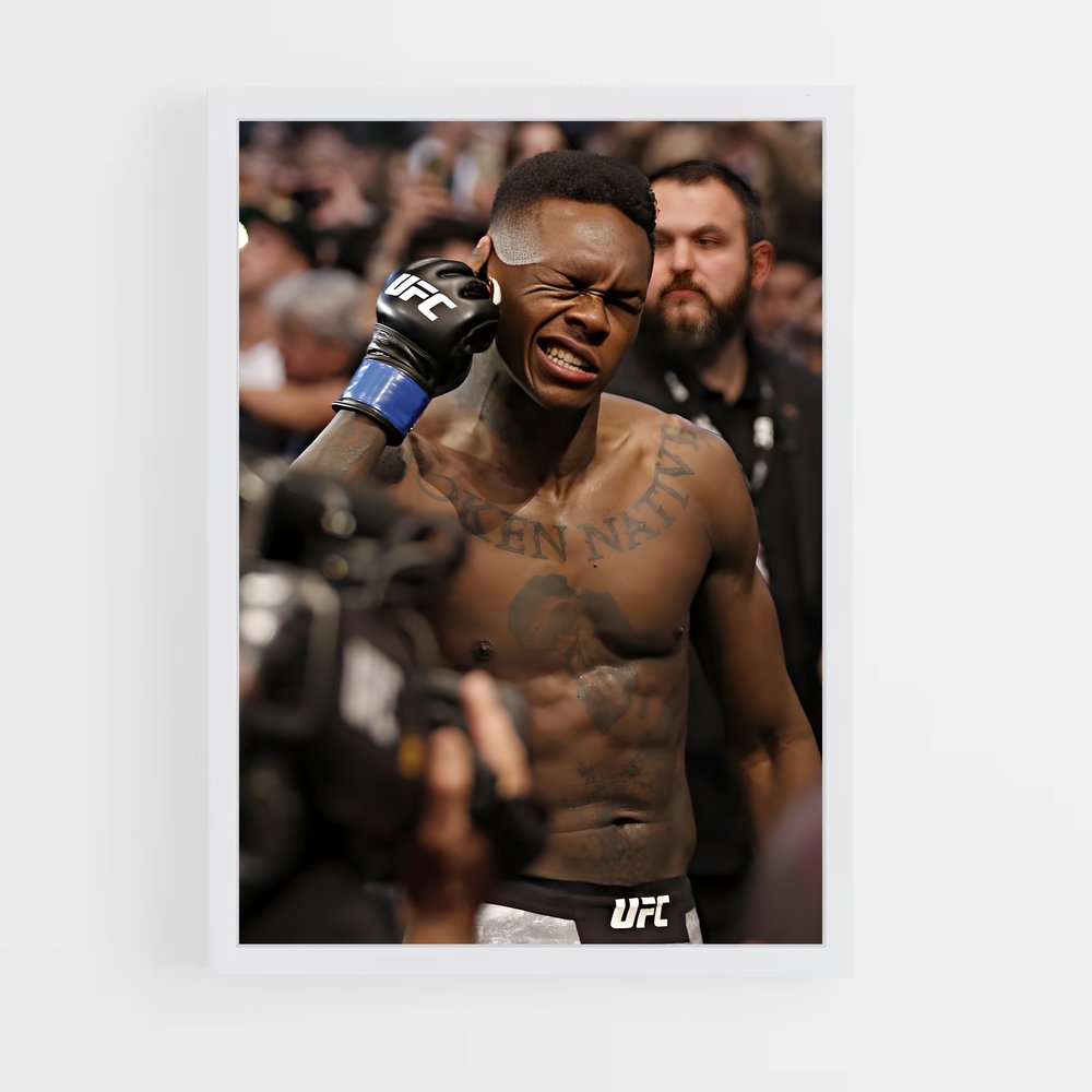 Poster Victory Smiles – affiche MMA (vue 3)
